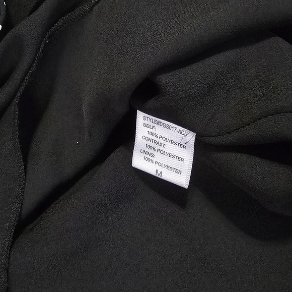 Black Starry Midi Dress - Picture 8 of 10